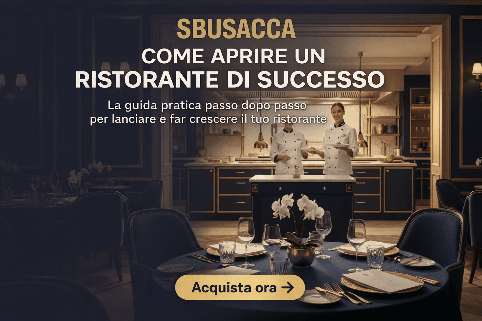 come aprire un ristorante di successo guida passo passo SBUSACCA